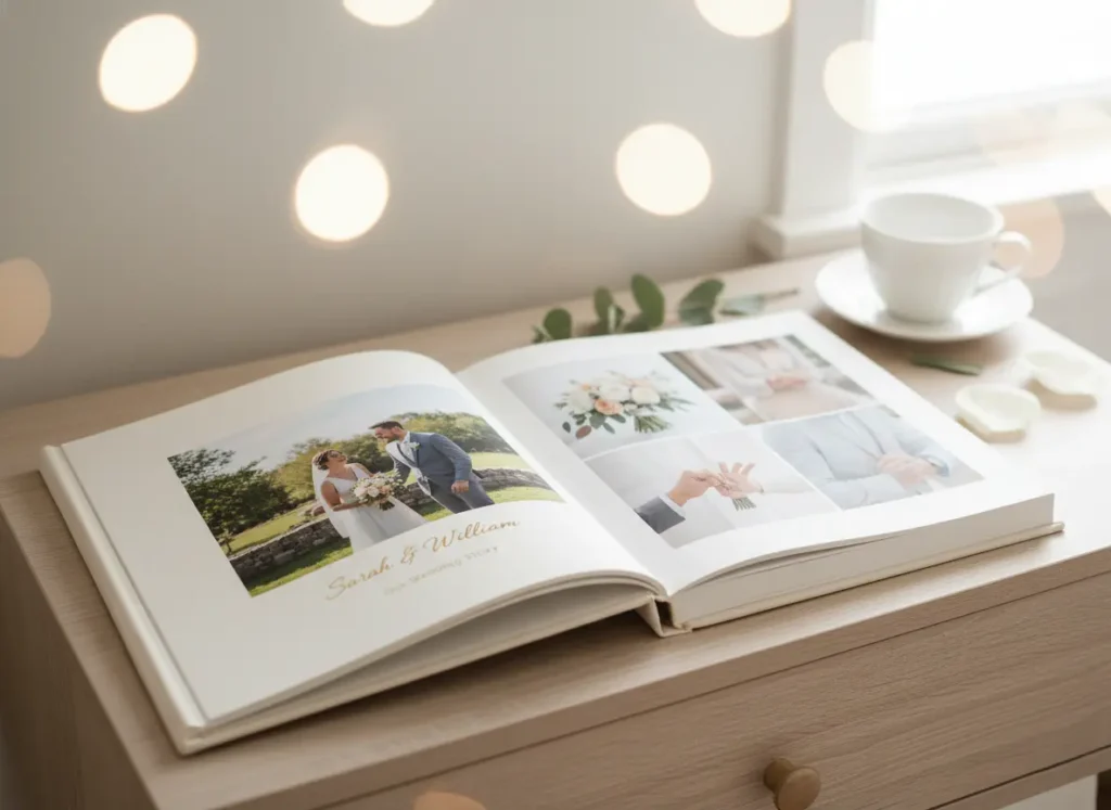 Wedding photo book