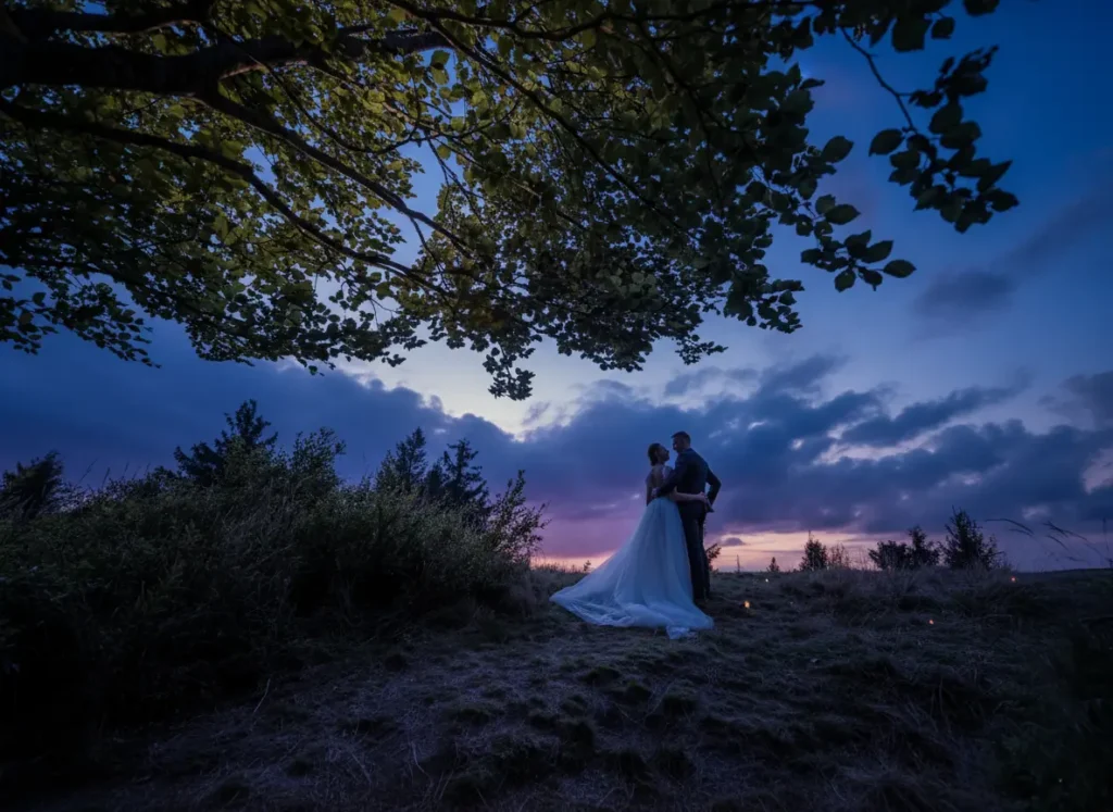 Blue hour photography