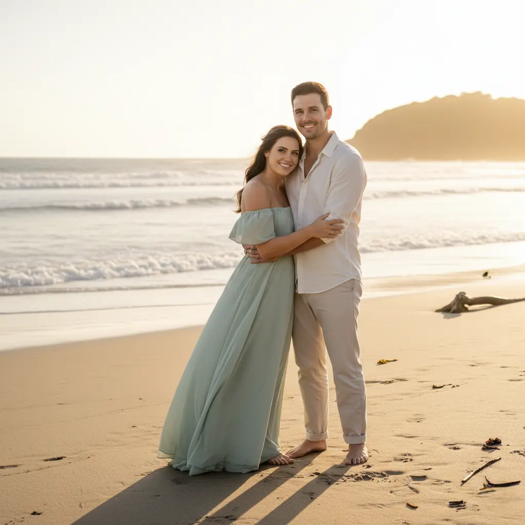 Romantic & flowy outfit